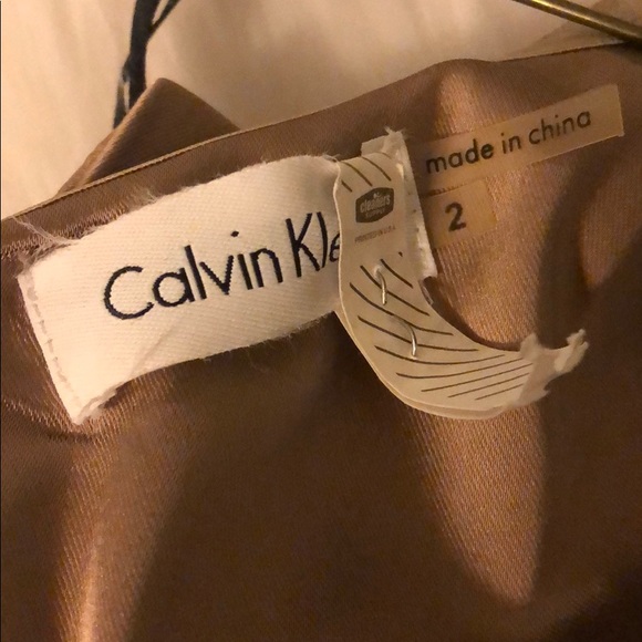 Calvin Klein One-Shoulder Cocktail Dress - Picture 5 of 5